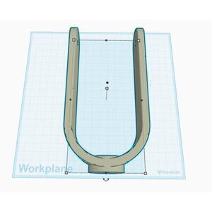 Blue Yeti Blackout Microphone Mount Stand Mic Mount Without Screws 3d printed